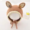 Chapéu de Bebê Outono e Inverno Chapéu Baotou Chapéu de Bebê Menino Chapéu Fofo Fofo Chapéu de Inverno Menina Proteção de Orelha Quente Chapéu Moderno