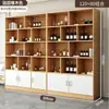Armario para vinos, estante multi-nivel para pared de sala de estar, vitrina para vinos, vitrina de exhibición de productos, armario de almacenamiento