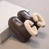 Botas de Nieve para Niña Botas de Invierno con Felpa Adicional 2026 Estilo Nuevo Niña Pequeña Algodón para Nieve Zapatos para Niños Zapatos Grandes de Algodón Zapatos Cálidos de Invierno