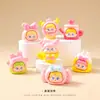Figuritas de Resina Personalizadas, Parches Hechos a Mano con Pegamento Crema para Bricolaje, Accesorios de Juguete de Comida con Simulación de Animales para Paisajes en Miniatura, Personalización de Resina