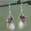 Desejo E-commerce Europeu e Americano Transfronteiriço Europeu e Americano Moda Personalizada Brincos Femininos de Pedra Natural Aliexpress Ebay Estilo Quente