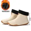 Botas de lluvia cortas estilo alemán para pareja, ligeras, de corte bajo, suela gruesa, impermeables, adecuadas para trabajo en la cocina, pesca y uso general.
