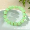 Pulseras Populares de Vidrio Imitación Jade Transfronterizas para Hombres y Mujeres, Pulseras para Parejas, Accesorios de Moda, Joyería, Pequeños Regalos para Transmisiones en Vivo de Comercio Electrónico