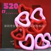 Anillo de Natación Inflable con Forma de Corazón de PVC de Fábrica Anillo de Natación de Corazón Fiesta en la Piscina Juguete Inflable Accesorios Inflables