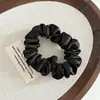 Scrunchie Pequeño Satinado Plegado Versátil Coreano Alta Elasticidad Sin Costuras Elegante Lazo para Cola de Caballo Cuerda para el Cabello Diadema