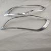 2009-2012 Corolla Fielder Cubierta de Faro ABS de Alta Calidad Piezas Decorativas Galvanizadas Marco de Faro