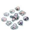 Llavero Acrílico Mercancía Personalizada Doble Capa Anime Standee 2D Personalizado DIY Colgante de Dibujos Animados Estrella
