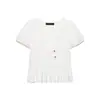 Roupas Europeias e Americanas Femininas Transfronteiriças Za Aliexpress Venda Quente Qualidade Botões Banhado a Ouro Moderno Estilo Saia Curta Top