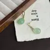 Nuevos Pendientes de Resina de Gama Alta Estilo Chino Pendientes de Diseño de Moda Nicho Retro Pendientes para Usar con Cheongsam para Mujeres