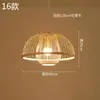 Lustre de Bambu Chinoiserie Lanterna Zen para Sala de Chá Restaurante Restaurante de Hot Pot Pousada Sudeste Asiático Lâmpadas Japonesas Criativas
