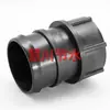 Conector de manguera de agua suave codo de tubería principal tesilla pasante válvula tapón de cuatro vías abrazadera cinta de riego por goteo mismo diámetro 2 pulgadas 3 pulgadas