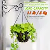 Cesta de Flores de Ferro Moderna Estilo Europeu para Parede Decoração de Parede Cesta Suspensa Suporte de Flores Suporte de Flores Metálico Suspenseiro Gancho de Acrílico