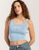 Camisola informal bordada con letras distintivas Y2K, estilo europeo y americano, estilo entallado y sexy, para el ombligo, 2024