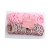 2021 nuevo color a juego anillo de toalla banda de goma de color sin costuras anillo para el cabello cuerda para el cabello versión coreana de 50 por paquete