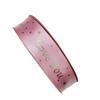 Cinta de bronceado de placa gruesa de 25 mm de ancho letras inglesas ramo horneado embalaje de regalo lazo de cinta diy hecho a mano