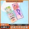 Arena Movediza Acrílica Mahjong Procesamiento Adornos de Estrella de Anime Recorte de Boleto Manualidades Regalos Mahjong Fluido Pegamento Personalizado Manualidades