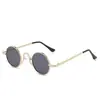 Moda Retro Redondas Hip-Hop Príncipe Espejo Tono Vibrante Celebridad de Internet Mismo Estilo Estilo Cóncavo Gafas Divertidas Gafas de Sol Gafas de Sol