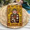 Doce Signos del Zodiaco Tesoro Metal Imanes para Refrigerador Estilo Chino Retro Souvenir de la Fortuna Dibujos Animados Manualidades Culturales y Creativas