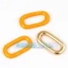 Accesorios para joyería DIY cobre puro nariz de cerdo goteando conector de doble agujero tamaño grande pequeño Rosa Rojo Rosa