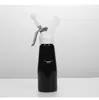 Batidor de Crema de Acero Inoxidable de 500ml Espumador de Leche Café Cold Brew Té con Leche Pistola Decoradora Espumador de Leche Comercial de Aluminio de 1L