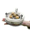 Suministros de Camping, Equipo de Cocina para Exteriores, Estufa de Alta Potencia Cinco Estrellas, Estufa Portátil de Casete de Cinco Quemadores, Estufa de Gas para Camping
