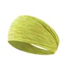Diadema Deportiva Europea y Americana Yoga Absorbente de Humedad Secado Rápido Absorbente de Sudor Diadema para Correr Fitness Color Alta Elasticidad Pañuelo para la Cabeza