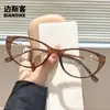 30349 Nova Armação de Óculos de Gatinho Popular Estilo Ins para Mulheres com Miopia Pode Ser Equipado com Lentes Quadradas e Redondas Anti-Luz Azul de Prescrição
