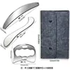 Raspador de fascia de acero inoxidable para masaje facial, cuchillo de fascia para lifting y relajación, palo de masaje, juego de herramientas de raspado para masaje