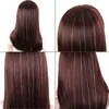 Imprescindible de Amazon Transfronterizo Lentejuela Dorada Láser Extensiones de Cabello Coloridas Mechones Metálicos [Procesamiento Personalizado]