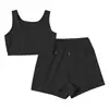 Comércio Exterior Transfronteiriço Europeu e Americano Novo Transfronteiriço Verão Novo Cintura Alta Cadarço Moda Casual Shorts Conjunto de Colete Mulheres