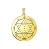 Gran oferta europea y americana de AliExpress: amuleto de la serie Marte, estilo llave de Salomón, cadena cruzada, accesorios, collar.