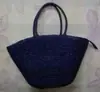 Bolsa de paja de trigo, artesanía de paja Fukai es barata y fina, casual y a la moda, romántica en verano