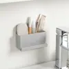 Soporte de Teléfono Multifuncional para Pared sin Clavos Estante de Almacenamiento Bolsa de Basura Control Remoto Artículos Varios Cocina Baño Estudio Caja de Almacenamiento