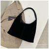 Bolsa de Ombro Retro Fashionável para o Dia a Dia, Bolsa de Mão Texturizada Grande para Mulheres, Novo Modelo 2026, Grande Capacidade, Bolsa Tote Estilosa e de Alta Qualidade