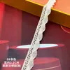 Al por mayor de fábrica encaje de algodón DIY accesorios de ropa de encaje de algodón con borde de cortina de sofá encaje de algodón