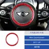 Adecuado para 17 Bmw Mini Countryman Calcomanías para Marco de Volante de Fibra de Carbono Modificado del Interior del Coche
