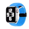 Adequado para pulseira apple iwatch apple ajustável trançada 8 pulseira apple fivela dobrável sucção magnética pulseira ultar