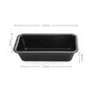 Amazon bandeja para hornear pan de hamburguesa tamaño pequeño molde redondo para pastel de horno 4 pulgadas acero al carbono antiadherente molde para hornear