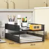 Estante de escritorio para archivos A3A4, estante de metal para documentos, caja de archivos, estante de almacenamiento de archivos de varias capas, caja de almacenamiento para carpetas de archivos