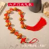 Colgante de Calabaza de Madera Maciza Shanggui Huaqian, Adorno de Nudo Estilo Chino Nuevo, Colgante Decorativo para el Hogar para Puerta y Entrada, Fabricante