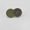 En Stock de Fábrica Botones Magnéticos Plateados de 1.8cm Botones Magnéticos de 14mm Broches Magnéticos Fuertes de 10mm para Ropa y Bolsos