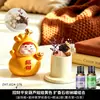 Pedra difusora de aroma sem chama fofa em formato de cabaça óleo essencial quarto casa ornamento de mesa criativo nicho decoração de alta qualidade