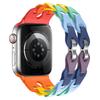 Adecuado para iwatchs9/ultra2 Correa de silicona de Apple con hebilla de anillo hueca Correa de silicona para Apple Watch para mujer