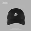 Gorra de Béisbol Bordada de Alta Gama Estilo Japonés para Mujer, Ala Ancha, Corona Profunda, Adecuada para Todas las Estaciones, Hace que el Rostro Parezca Más Pequeño, Gorra tipo Pico para Hombre