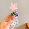 Lindo y Fresco Goma para el Cabello de Cable de Teléfono para Niñas, Nueva Cuerda para el Cabello Versátil y Duradera de Verano con un Toque de Alta Gama, Accesorio para el Cabello sin Marcas