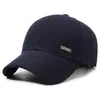 Boné de Beisebol Preto Masculino da Moda Estilo Coreano Versátil Boné de Beisebol Masculino para Homens de Meia-Idade Casual para Viagem ao Ar Livre Chapéu de Sol