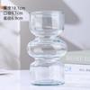 Vaso de Vidro Lanterna Francesa Personalizado Estilo Creme Mobiliário para Casa Flores Hidropônicas e Plantas Verdes Arranjo de Flores Decoração de Mesa