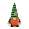 Popular muñeco sin rostro del Día de San Patricio primavera a rayas verde arcoíris trébol muñeco enano Rudolf