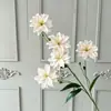 Lirios Artificiales de Doble Pétalo Impresos en 3D para Decoración de Bodas, Arreglos Florales Artificiales, Decoraciones de Pasillo de Boda, Arreglos Florales de Piso, Materiales Florales Suaves