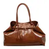 Bolsa Tote de Grande Capacidade da Moda Tendência para Mulheres 2025 Inverno Novo Estilo de Luxo Versátil Bolsa de Ombro Axila